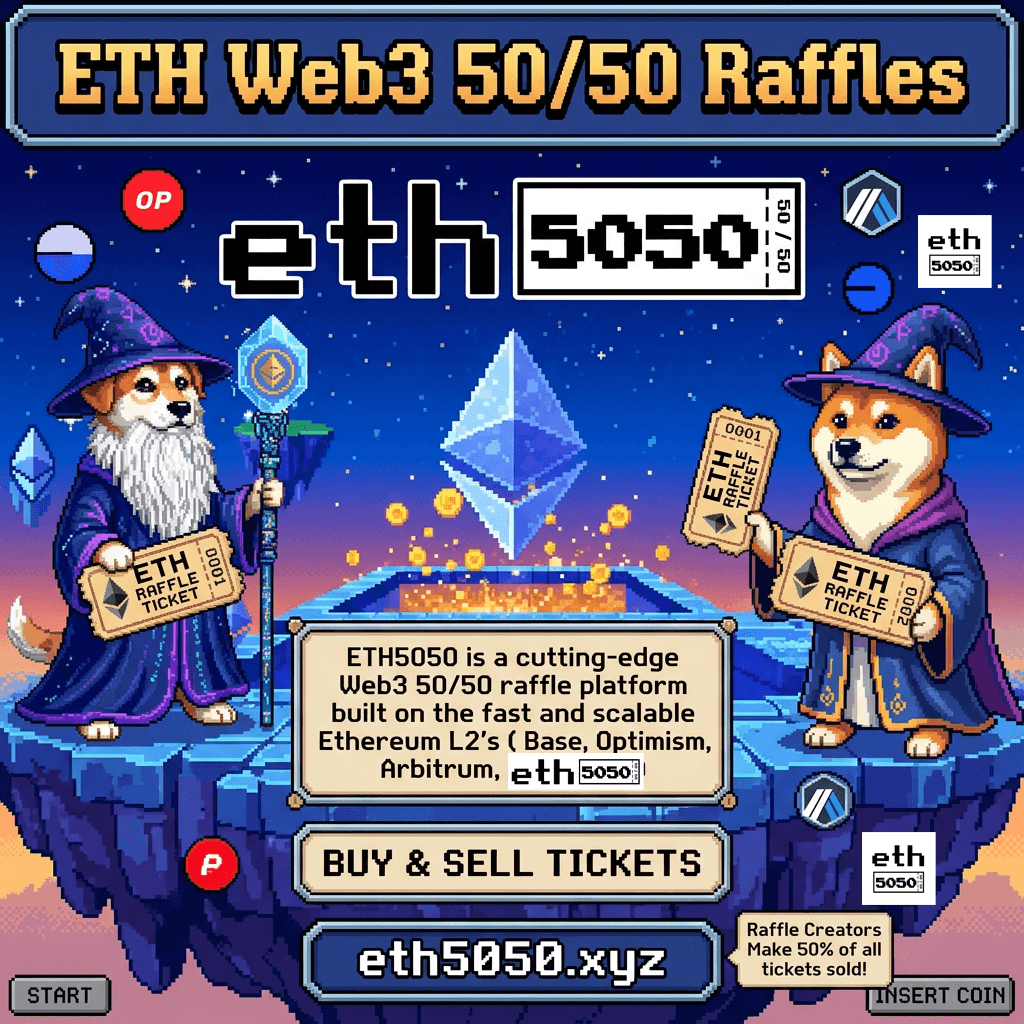 Blockchain 50/50 Raffle Blockchain 50/50 Raffle