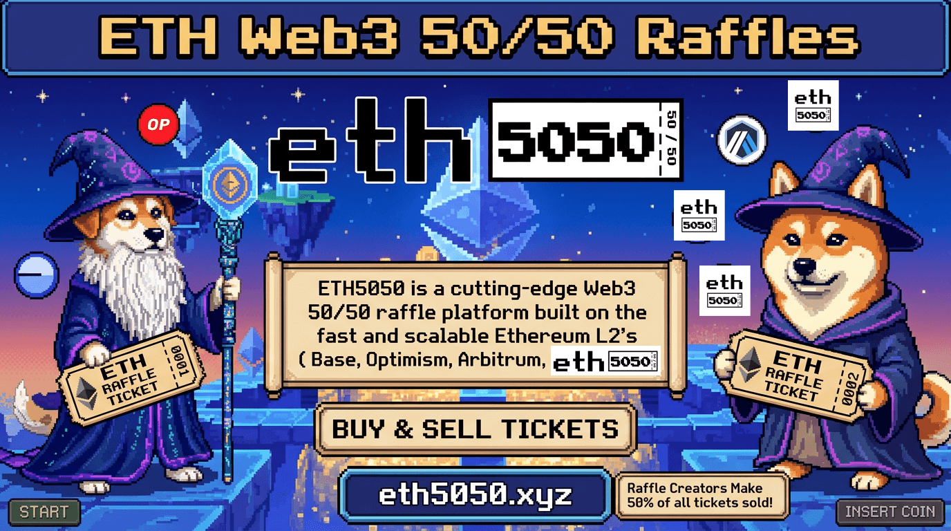 Earn ETH with Raffles Earn ETH with Raffles