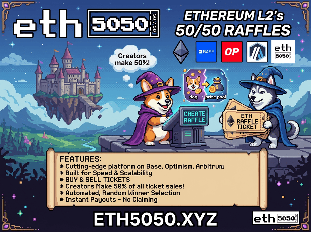 Decentralized 50/50 Raffle Decentralized 50/50 Raffle