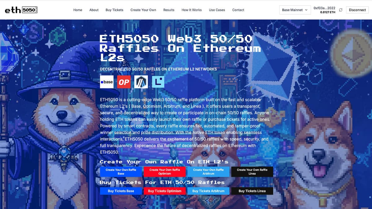 ETH Raffle DAPP